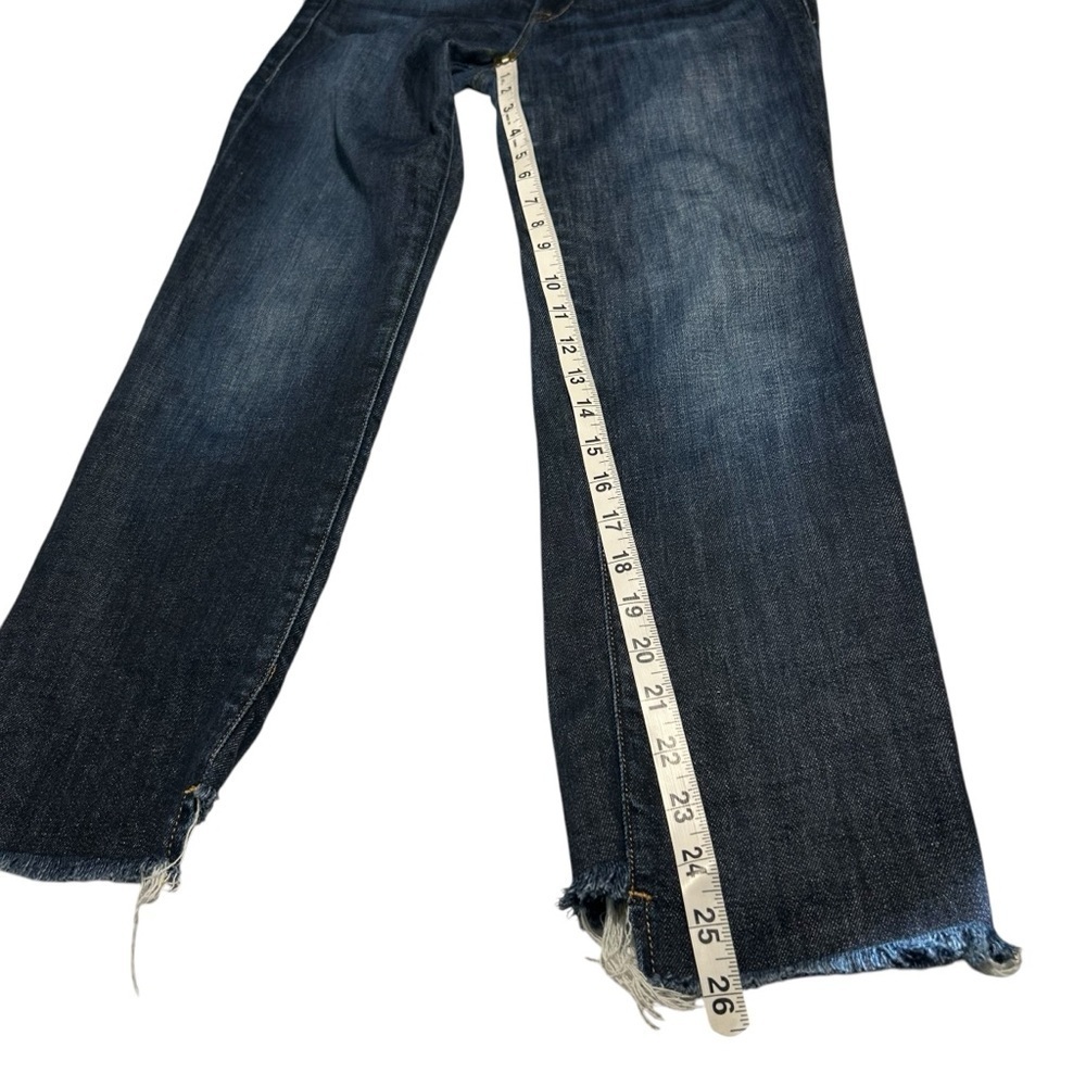Frame Le High Straight Raw Hem Sz 24 - Picture 11 of 12